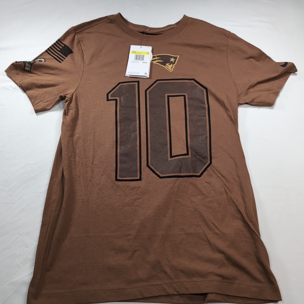 Nike Mac Jones New England Patriots Salute to Service Jersey Shirt Mens Small - Picture 1 of 8